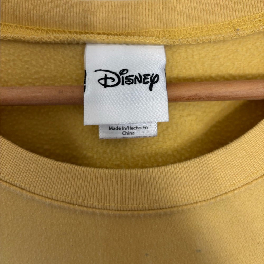 Disney yellow Winnie the Pooh sweatshirt - Picture 3 of 5